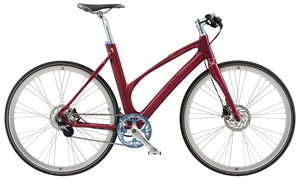 Avenue Broadway Cerise Dark Red / Rød <BR>- Dame citybike cykel SUPER-TILBUD