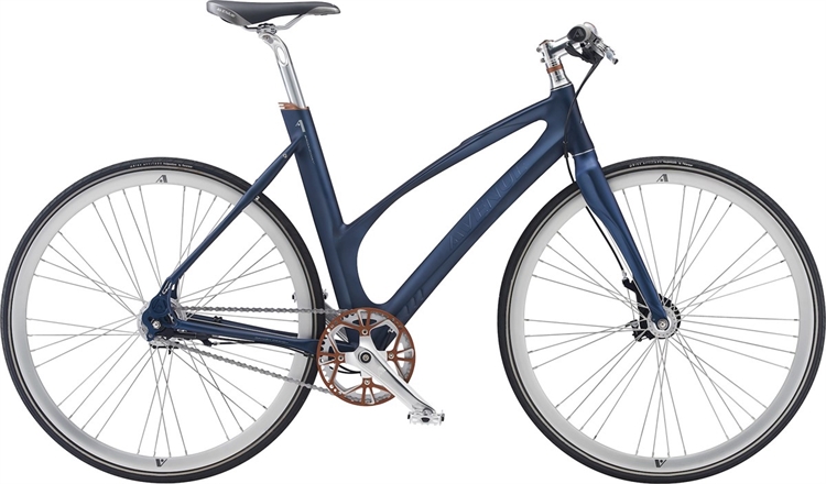 Avenue Broadway Matt Dark Blue <BR>- 2022 Dame citybike cykel TILBUD