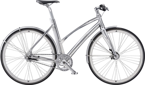 Avenue Broadway Metal Silver <BR>- 2024 Dame citybike cykel