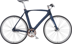 Avenue Broadway Matt Dark Blue <BR>- 2023 Herre citybike cykel SUPER-TILBUD