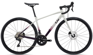 Giant Liv Avail AR 1 Fancy White <BR>- 2025 Dame aluminium racercykel