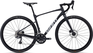 Giant Revolt 0 Black <BR>- 2024 Aluminium cross cykel