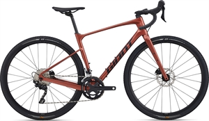 Giant Revolt Advanced 3 Terracotta <BR>- 2023 Carbon cross cykel TILBUD