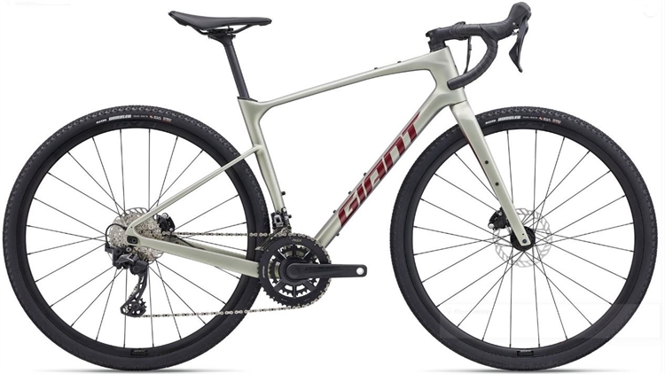 Giant Revolt Advanced 2 Golden Haze<BR>- 2024 Carbon Gravel cykel TILBUD