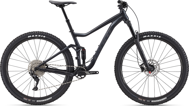 Giant Stance 29 2 Black <BR>- 2023 29" Fully MTB cykel TILBUD