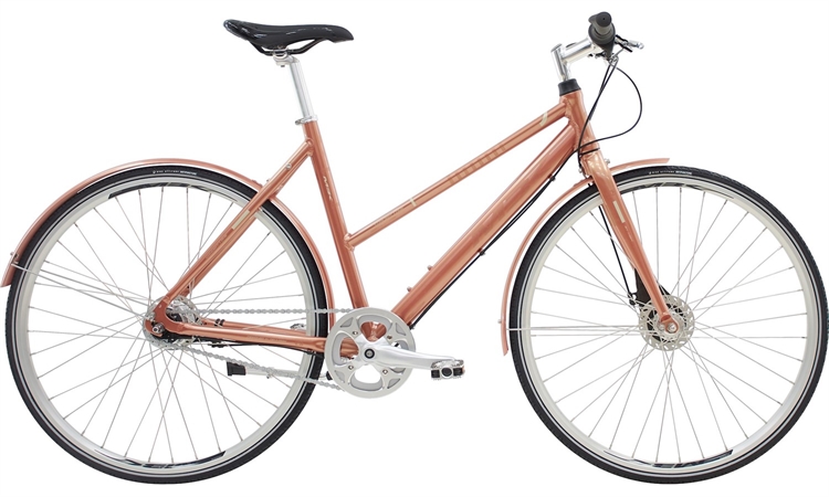 MBK Concept 1One 7G Rød / Orange <BR>- 2021 Dame citybike cykel TILBUD
