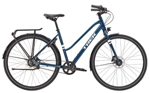 Trek District 3 Green <BR>- 2023 Dame citybike cykel 