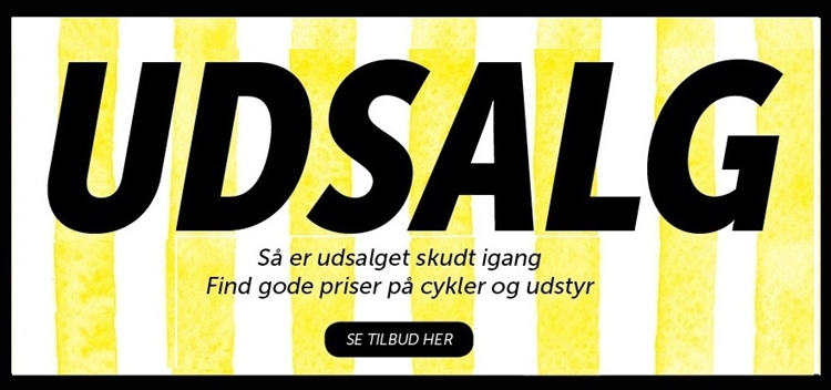 Cykel udsalg på cykler hos Billigcykel.dk